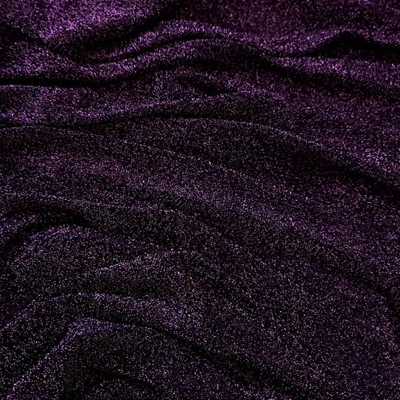 Elegant Purple One-Shoulder Dress - Picture 14 of 14